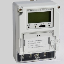 Front Panel Mounted Single Phase Credit Control Smart Meter